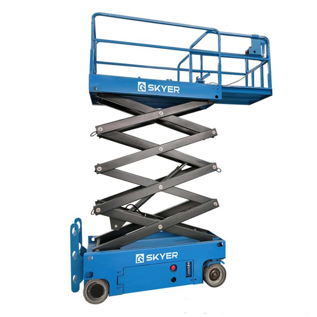 Самоходный ножничный подъемник SKYER PL1435 Самоходный ножничный подъемник SKYER PL1435
