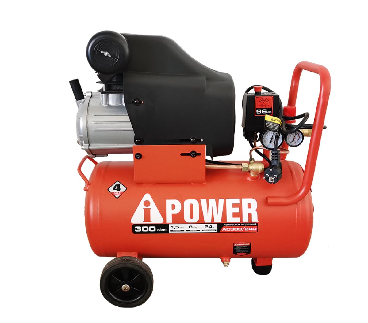 Компрессор поршневой масляный AC300/24D Компрессор поршневой масляный AC300/24D