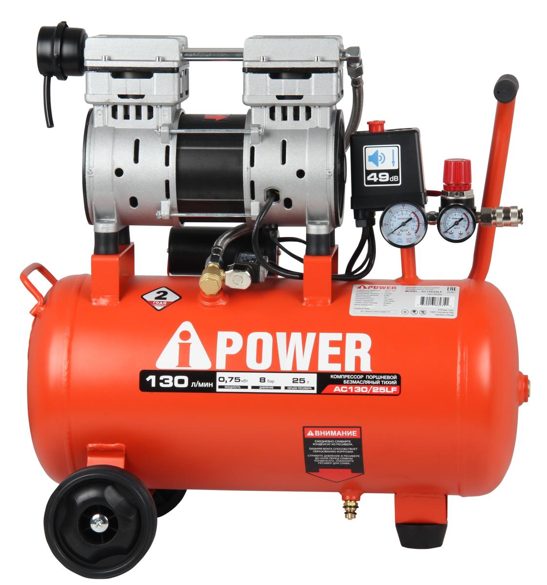 Компрессор поршневой безмасляный AC130/25LF Компрессор поршневой безмасляный AC130/25LF