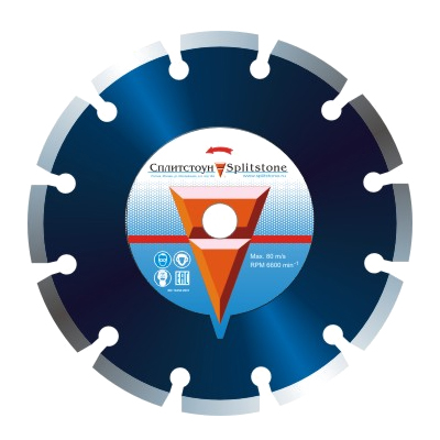 Алмазный диск Сплитстоун Premium 1A1RSS 300x40x2,8x10x20x20, бетон 20 Алмазный диск Сплитстоун Premium 1A1RSS 300x40x2,8x10x20x20, бетон 20