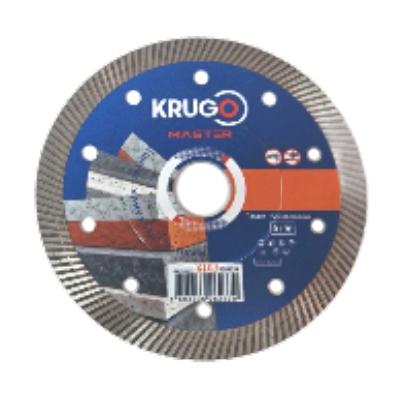 Диск алмазный Турбо ультратонкий для твердых материалов KRUGO MASTER 150х1,5х22,2х10 мм 81031500239