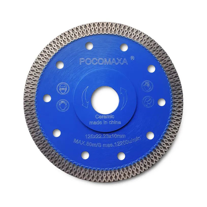 Диск отрезной алмазный по керамике, ультратонкий X-тип 125x1,2 мм РОСОМАХА