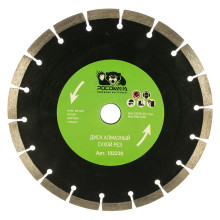 Диск отрезной алмазный сухой рез 230x2,4 мм РОСОМАХА Диск отрезной алмазный сухой рез 230x2,4 мм РОСОМАХА