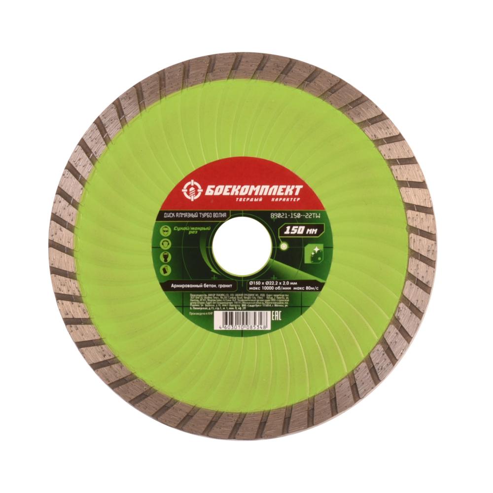 Диск алмазный БОЕКОМПЛЕКТ B9021-150-22TW Диск алмазный БОЕКОМПЛЕКТ B9021-150-22TW