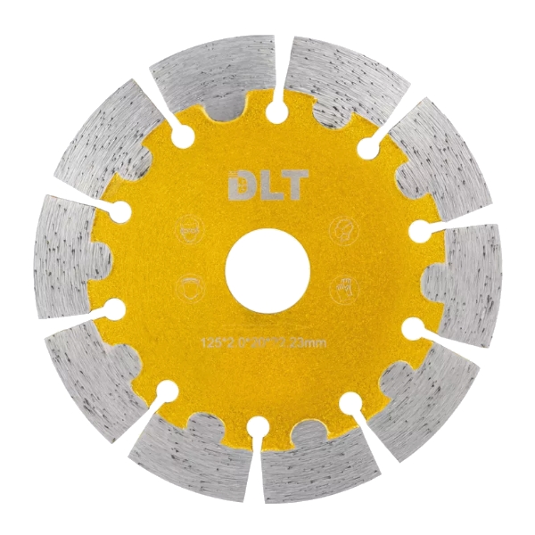 Диск алмазный по бетону DLT №22 Turbo-V 125 мм Диск алмазный по бетону DLT №22 Turbo-V 125 мм