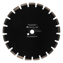 Диск алмазный отрезной сегментный METALLICA Ultra 300x25,4 мм, H=10 мм по асфальту 100 м/с Диск алмазный отрезной сегментный METALLICA Ultra 300x25,4 мм, H=10 мм по асфальту 100 м/с
