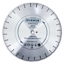 Диск алмазный KORNOR Lazer Pro+ по асфальту и свежему бетону d 400 мм Диск алмазный KORNOR Lazer Pro+ по асфальту и свежему бетону d 400 мм