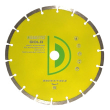 Диск сегментный DIAMASTER Gold 230x22,2x2,4x7,0 мм, 18z, универсал, wet/dry Диск сегментный DIAMASTER Gold 230x22,2x2,4x7,0 мм, 18z, универсал, wet/dry