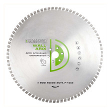 Диск сегментный DIAMASTER Pro Laser ARIX WALL д. 800x3,5x60/35 (20x4,7x13,5)мм 80z/железобетон/wet Диск сегментный DIAMASTER Pro Laser ARIX WALL д. 800x3,5x60/35 (20x4,7x13,5)мм 80z/железобетон/wet