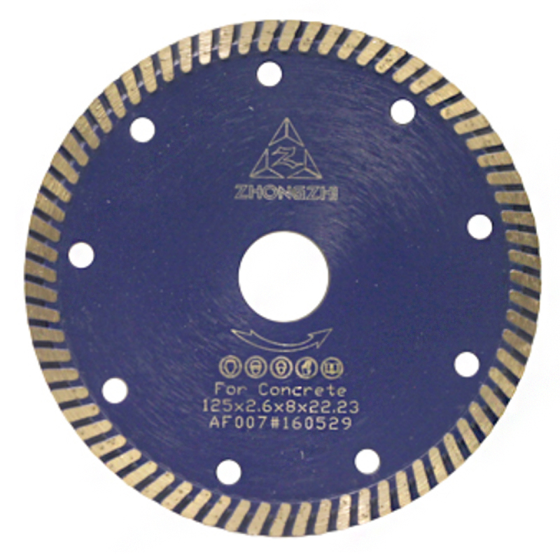 Диск алмазный турбо DIAMASTER d 125 мм (железобетон, сухой рез) Диск алмазный турбо DIAMASTER d 125 мм (железобетон, сухой рез)