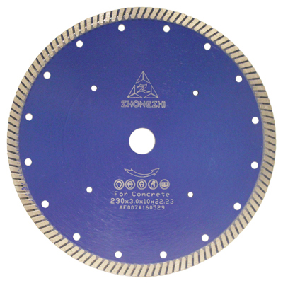 Диск алмазный турбо DIAMASTER d 230 мм (железобетон, сухой рез) Диск алмазный турбо DIAMASTER d 230 мм (железобетон, сухой рез)