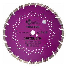 Диск алмазный отрезной Trio Diamond Tractor TR709 350x25,4x14 мм