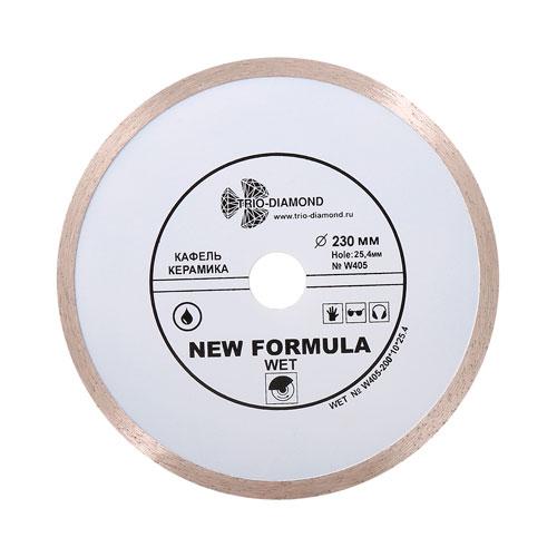 Диск алмазный Trio Diamond Сплошной WET New Formula 200 мм Диск алмазный Trio Diamond Сплошной WET New Formula 200 мм