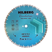 Диск алмазный отрезной 400x25,4x12 Hilberg Revolution HMR809 Диск алмазный отрезной 400x25,4x12 Hilberg Revolution HMR809