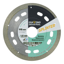 Алмазный диск Diamond Industrial 115 мм Splinter по керамограниту, ультратонкий Алмазный диск Diamond Industrial 115 мм Splinter по керамограниту, ультратонкий