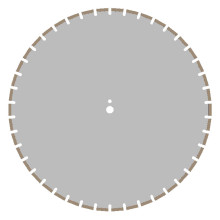 Алмазный диск НИБОРИТ Гранит d 700×25,4