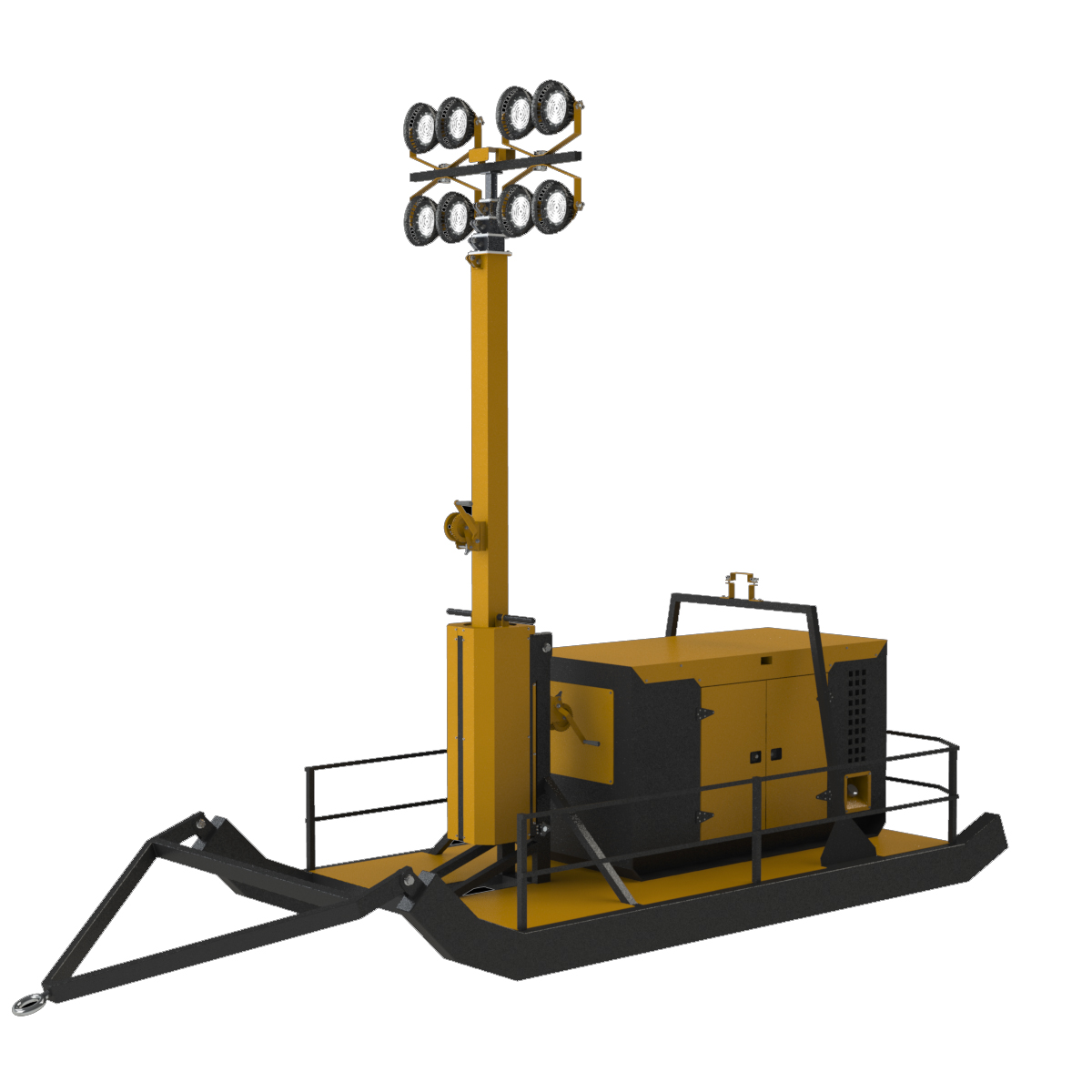 Передвижная осветительная станция Светогор-В ПОС-9-1200С Передвижная осветительная станция Светогор-В ПОС-9-1200С