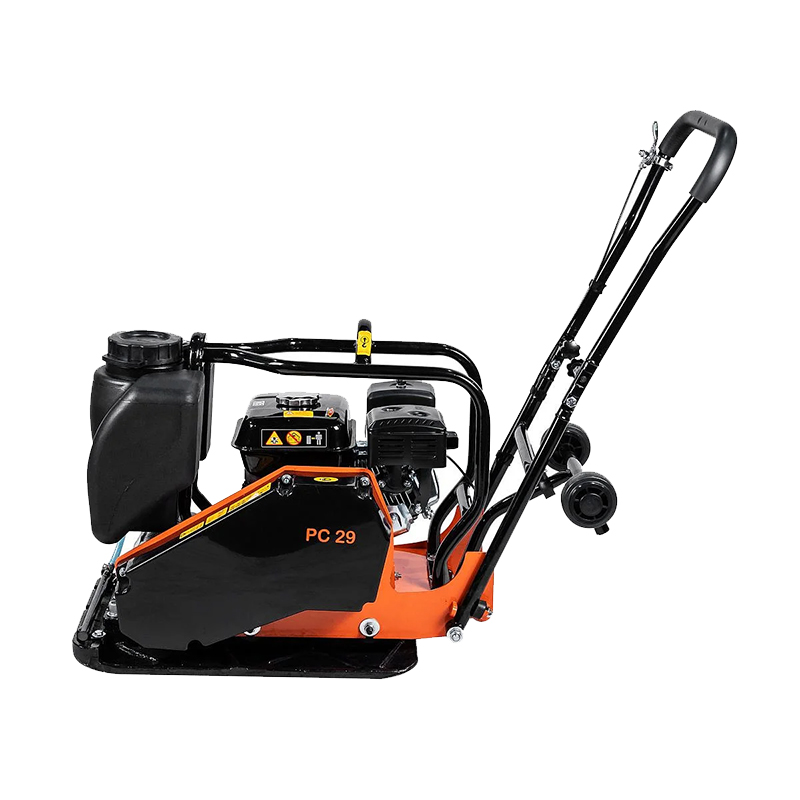 Виброплита Samsan PC 29 с двиг. дизель 173F/ 5.5 л.с., 78 кг (колеса, с баком)