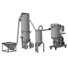 Комплект оборудования для абразивоструйной обработки с вакуумной сист. трансп. и рекуперации СОВ-4/2