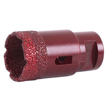 Коронка алмазная вакуумная Messer по камню 25х15х40хM14 (сухое и мокрое сверление) Коронка алмазная вакуумная Messer по камню 25х15х40хM14 (сухое и мокрое сверление)