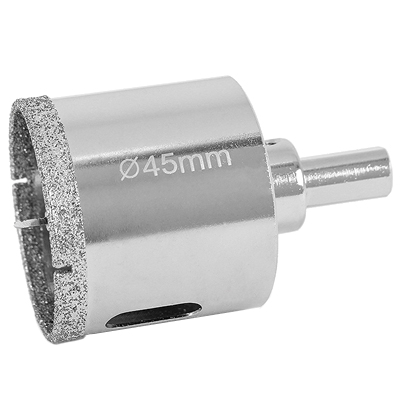 Коронка алмазная MESSER-DIY 40х40 мм с центрирующим сверлом Коронка алмазная MESSER-DIY 40х40 мм с центрирующим сверлом