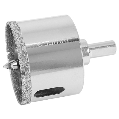 Коронка алмазная MESSER-DIY 55х40 мм с центрирующим сверлом Коронка алмазная MESSER-DIY 55х40 мм с центрирующим сверлом