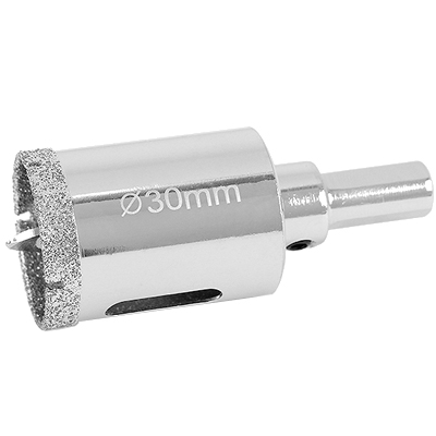 Коронка алмазная MESSER-DIY 30х40 мм с центрирующим сверлом Коронка алмазная MESSER-DIY 30х40 мм с центрирующим сверлом