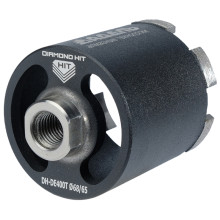 Сверло алмазное для подрозетников Адель DH-DE400T (68/65 мм; M16; 6 сегментов) ДУУ00008343