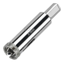 Алмазная коронка Diamond Industrial 16 мм (Керамогранит, плитка, кафель) Алмазная коронка Diamond Industrial 16 мм (Керамогранит, плитка, кафель)