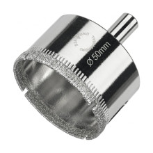 Алмазная коронка Diamond Industrial 50 мм по керамике, плитке и стеклу Алмазная коронка Diamond Industrial 50 мм по керамике, плитке и стеклу