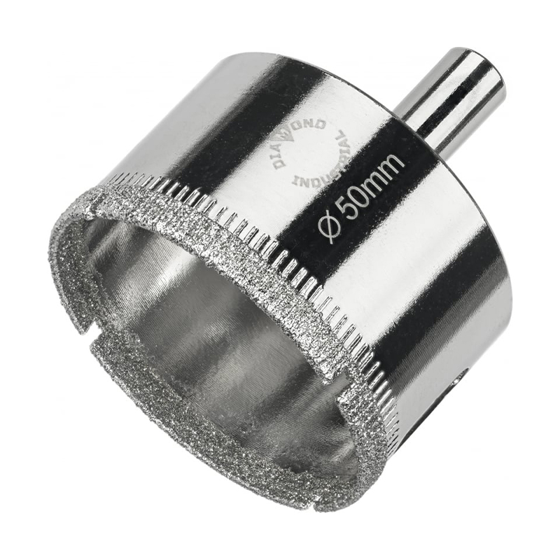 Алмазная коронка Diamond Industrial 50 мм по керамике, плитке и стеклу
