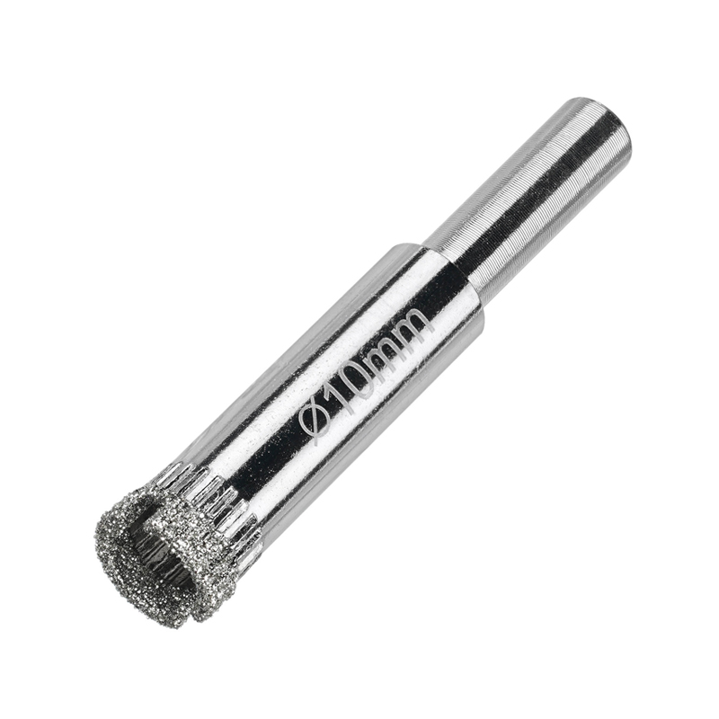 Алмазная коронка Diamond Industrial 10 мм 2 шт. (Керамогранит, плитка, кафель)