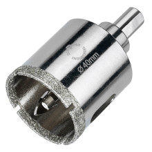 Алмазная коронка Diamond Industrial 40 мм (Керамогранит, плитка, кафель)