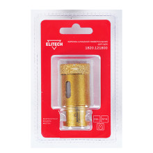 Коронка алмазная универсальная Elitech 30 мм х М14 Коронка алмазная универсальная Elitech 30 мм х М14