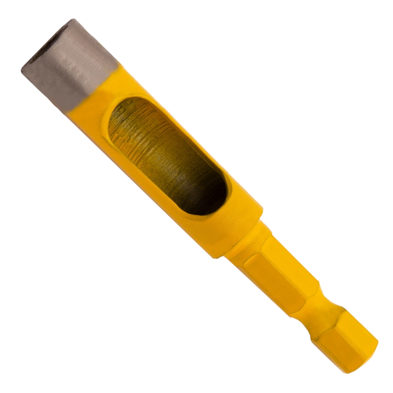 Сверло алмазное по керамограниту Denzel 10х35 мм, шестигранный хвостовик Сверло алмазное по керамограниту Denzel 10х35 мм, шестигранный хвостовик