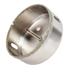 Коронка алмазная с центрирующим сверлом по керамограниту и керамике 70 мм РОСОМАХА