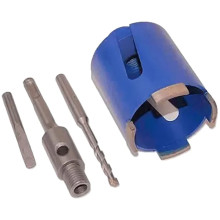 Коронка алмазная по бетону STRONG SDS+ 50 мм (безударная) стк-064 Коронка алмазная по бетону STRONG SDS+ 50 мм (безударная) стк-064