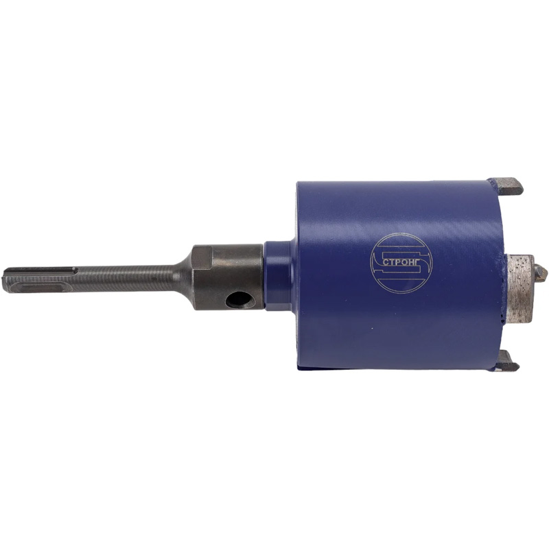 Алмазная коронка для подрозетников STRONG SDS+ 72 мм стк-06400072 Алмазная коронка для подрозетников STRONG SDS+ 72 мм стк-06400072