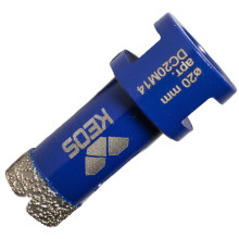 Коронка алмазная по керамограниту KEOS PRO 20мм M14 Коронка алмазная по керамограниту KEOS PRO 20мм M14