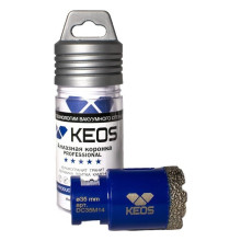 Коронка алмазная по керамограниту KEOS PRO 35мм M14 (DC35M14)