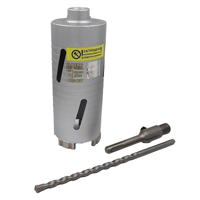 Коронка алмазная по бетону Hilberg Laser Deep Drill 68x150 мм Коронка алмазная по бетону Hilberg Laser Deep Drill 68x150 мм
