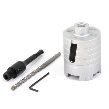 Алмазная коронка для подрозетников Hilberg Laser 80 мм Алмазная коронка для подрозетников Hilberg Laser 80 мм