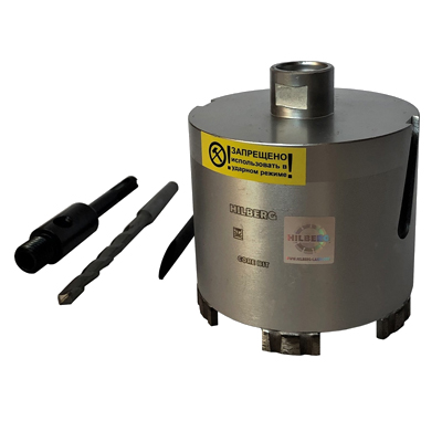 Коронка алмазная по бетону Hilberg Laser 25 мм Коронка алмазная по бетону Hilberg Laser 25 мм