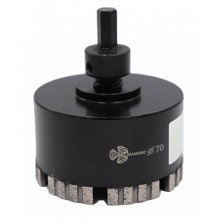 Коронка алмазная Trio Diamond Grand Ultra 7T 70х40 мм (керамогранит, гранит)