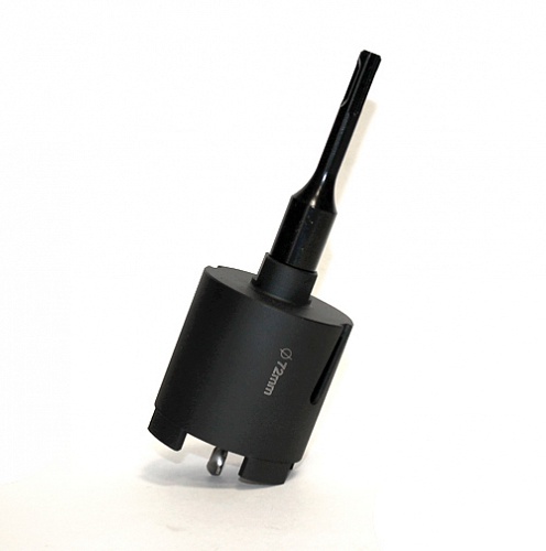 Алмазный подрозетник Diamaster 72 мм (длина 70 мм) Алмазный подрозетник Diamaster 72 мм (длина 70 мм)