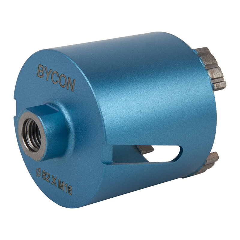 Коронка алмазная для подрозетников d82 с боковым охлаждением D2010082S Коронка алмазная для подрозетников d82 с боковым охлаждением D2010082S