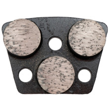 Трехточечный шлифовальный сегмент RODIAMA d 25х10 мм, для среднего бетона, 60# Трехточечный шлифовальный сегмент RODIAMA d 25х10 мм, для среднего бетона, 60#