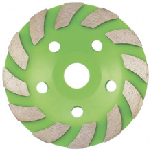 Алмазная чашка СИБРТЕХ 125 мм (Турбо-сегментная) Алмазная чашка СИБРТЕХ 125 мм (Турбо-сегментная)