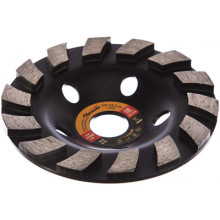 Алмазная чашка Sparta 125 мм (турбо-сегмент) Алмазная чашка Sparta 125 мм (турбо-сегмент)