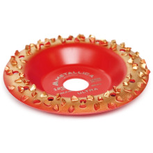 Чашка твердосплавная шлифовальная METALLICA Ultra 125х22,2 мм, #24, закругленная, по дереву. В кор. Чашка твердосплавная шлифовальная METALLICA Ultra 125х22,2 мм, #24, закругленная, по дереву. В кор.